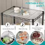 SINGAYE Shelf Closet Wire Shelving：Adjustable Metal Unit - Image 8