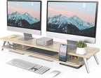 Fenge Dual Monitor Stand, Monitor Stands Riser by Fenge
