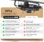Under Desk Cable Management Tray, Cord Organizer - Image 5