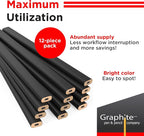 GRAPHITE Hard Lead Carpenter Pencils Bulk - Image 3