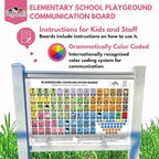 Weather-Proof Aluminum School Playground Communication Board - Image 2