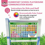 Weather-Proof Aluminum School Playground Communication Board - Image 2