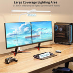 KableRika Desk lamp, Double Head LED Desk Lamp - Image 4