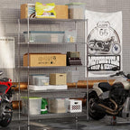 Regal Altair 21" Deep x 54" Wide x 86" Height Wire Shelving Kit | 5-Tier | NSF - Image 6