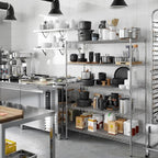 Regal Altair 21" Deep x 48" Wide x 64" Height Wire Shelving Kit | 5-Tier | NSF - Image 6
