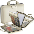 Fireproof File Organizer with Lock, Hard-Shell Case Fireproof Document Box with by Tamfile