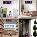 LED Large Digital Wall Clock, Oversize Wall Clock - Image 8