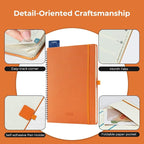 IN-LUXPRO Planner 2026 Daily Weekly and Monthly, 11.5"x8.5", 12 Months Spiral - Image 6