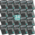 24 Pack Calculator Bulk, 12 Digits Calculators Desktop by YesBes
