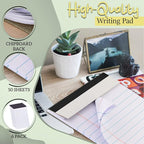 Emraw White Jr. Perforated Edge Legal Ruled Universal 50 Sheets Letter Writing - Image 3