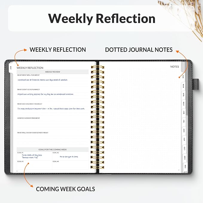 SUNEE 2026 Planner 8.5" x 11" – Dated Productivity Planner - Image 3