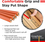 GRAPHITE Hard Lead Carpenter Pencils Bulk - Image 6