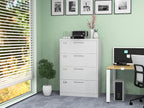 MIIIKO 4 Drawer Lateral File Cabinet - Image 2