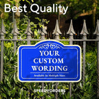 Custom Decorative Outdoor Metal Sign, Personalized Aluminum, Customized - Image 7
