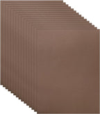 Guakicae 40 Sheets Coffee Color Cardstock 8.5 x 11 Craft Paper, 75lb by Guakicae
