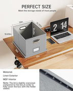 Oterri File Organizer, File Box, File Cabinet - Image 3