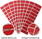 ChtepTamper 100 Pieces Total Transfer Tamper-Evident Stickers Security Labels - Image 8