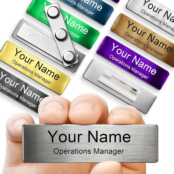 Engraved Personalized Name Tags by PersonalizedTouchMakingYourMomentsMeanSoMuch