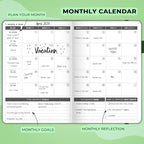 Clever Fox Planner – Undated Weekly & Monthly Planner - Image 4