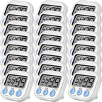 Weewooday 24 Pcs Digital Kitchen Timer Magnetic Timer Bulk On/Off Switch Minute by Weewooday