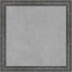 Amanti Art Grey Framed Magnetic Board 23x23 Medium Vision Board by AmantiArt