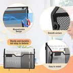 Docnest 6 Pack Magnetic Wall Mounted File Holders, Mesh Letter Organizer - Image 3