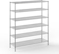Regal Altair 24" Deep x 72" Wide x 86" Height Wire Shelving Kit | 6-Tier | NSF by Regal+Altair