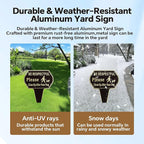 13.6"x9.6" Clean Up after Your Dog Signs Pick Up After Your dog sign - Image 7