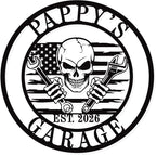 Personalized Garage Metal Sign by HYTSIGN