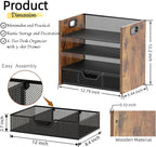 Boershun Wood Desk Organizer - Image 3