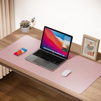 Boutilon Leather Desk Pad Protector, Non-Slip Mouse Pad, Laptop Desk Pad - Image 2