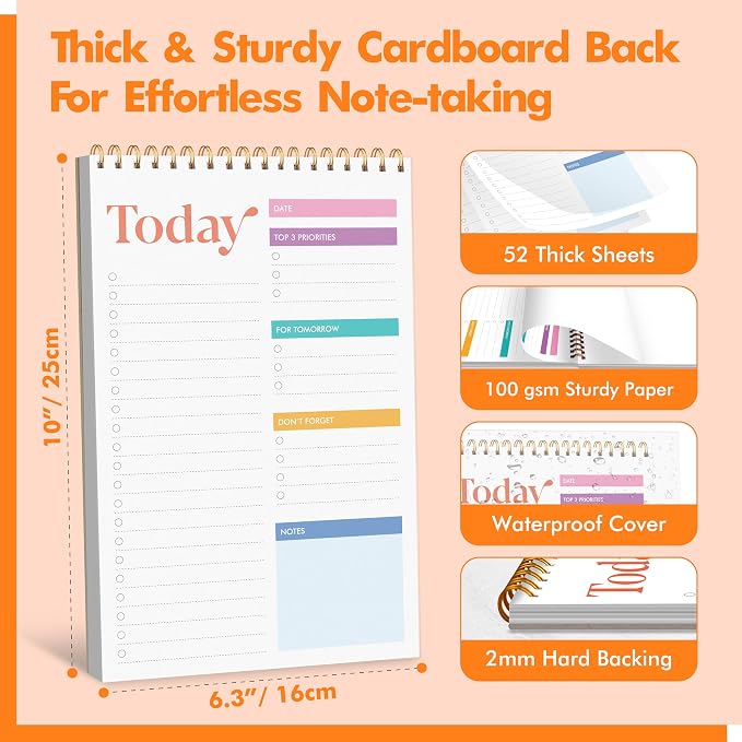 To Do List Notepad, Daily Planner Notebook - Image 4