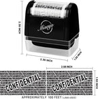Miseyo Identity Theft Protection Roller Stamp Set - Image 3