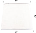 White Texture Lamp Shade Drum Lampshades Replacemnt - Image 2