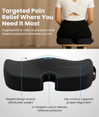 Everlasting Comfort Doctor Recommended Memory Foam Seat Cushion - Image 3