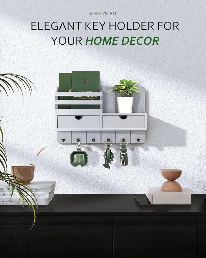 Rebee Vision Decorative Key Holder Wall Mount - Image 4