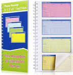 Sinmoe 1 Pcs Spiral Bound Phone Message Book by Sinmoe