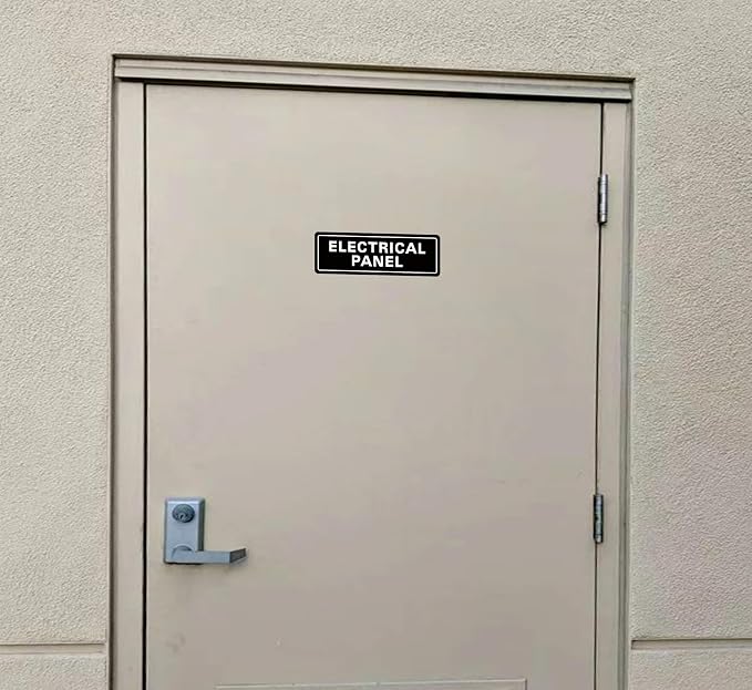 Electrical Panel Sign – Standard Electrical Cabinet Sign, Premium Durable - Image 6