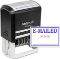 MaxMark Large Self-Inking Rubber Date Office Stamp by Maxmark