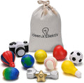 Moderation Balls Set, 11 Pieces: Diverse Designs by ideenkollektiv