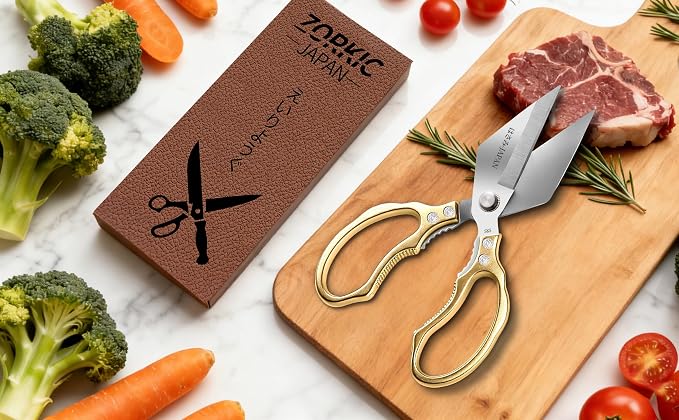 Kitchen Scissors 1-Pack Gold - Image 3