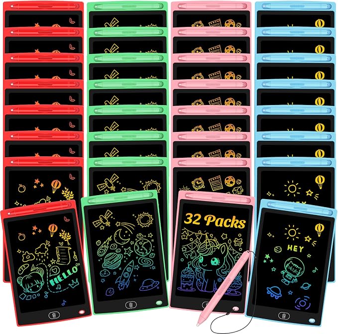 32 Pack LCD Writing Tablet for Kids by Unknown