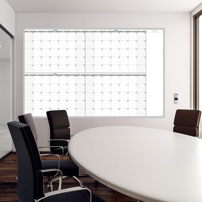 Large Dry Erase Wall Calendar 60" x 38" - Image 9
