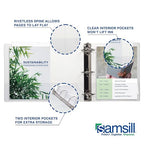 Samsill 0.5 Inch 3 Ring Binders, Made in USA, Economy Round Ring, 100 Sheet - Image 6