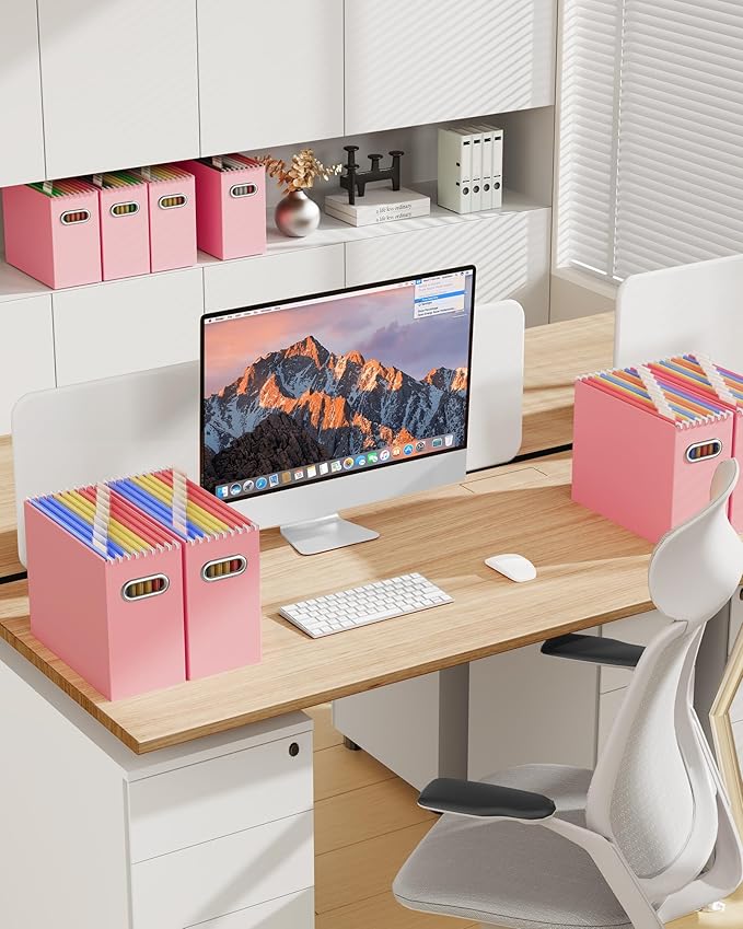 Oterri Cardboard File Organizer Box - Image 5