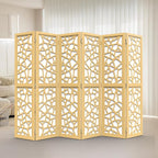 VINGLI 70'' H Room Divider, Non-Woven Fabric Privacy Screen, Indoor Partition - Image 2