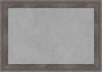Amanti Art Grey Framed Magnetic Board 15x21 Small Vision Board by AmantiArt