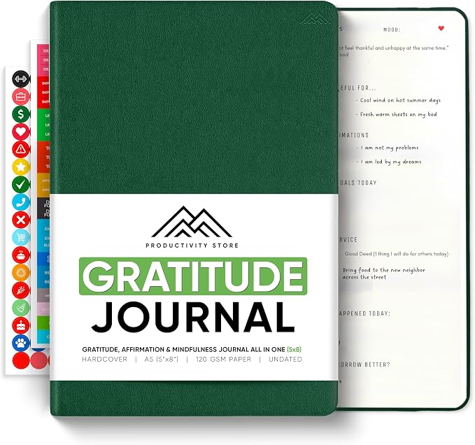 Gratitude & Self-Care Journal by PRODUCTIVITYSTORE