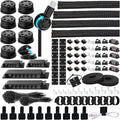ELII 328Pcs Cable Management Kit, 8 Magnetic Cable Holder, 69Adhesive Cable by OfficeArtCraftsProducts