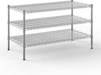 Regal Altair 24" Deep x 48" Wide x 27" Height Wire Shelving Kit | 3-Tier | NSF by Regal+Altair
